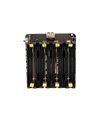 Держатель для четырех аккумуляторов 18650 v3 для Raspberry Pi 3 5V (17938)