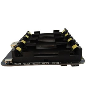 Держатель для четырех аккумуляторов 18650 v3 для Raspberry Pi 3 5V (17938)
