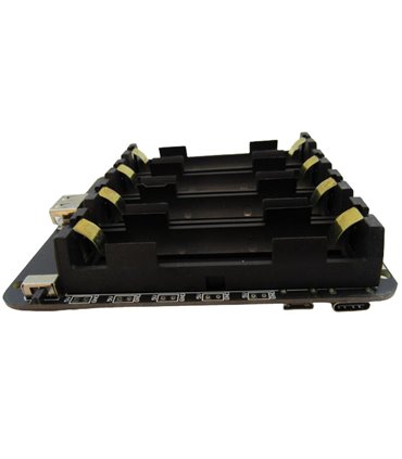 Держатель для четырех аккумуляторов 18650 v3 для Raspberry Pi 3 5V (17938)