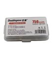 Аккумулятор LiIon Doublepow 16340 750mAh (20029)