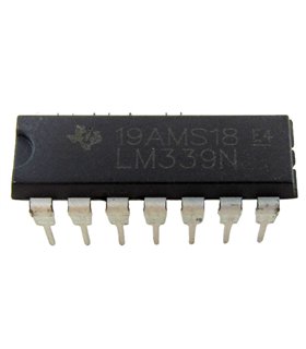 Микросхема компаратора напряжения LM339 LM339N DIP14 (18375) Микросхема компаратора напряжения LM339 LM339N DIP14 (18375)