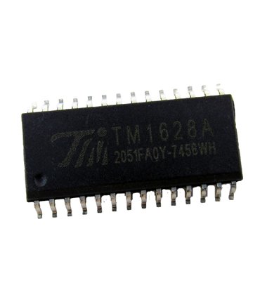 Микросхема LED дисплея и клавиатуры TM1628 SOP-28 CHP123 (18380)
