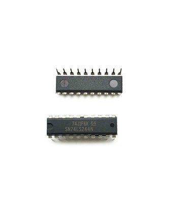 Микросхема 74LS244N логика ТТЛ аналог АП5 (16061)