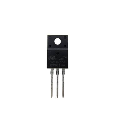 Полевой транзистор MOSFET SVF2N60F N-канал 600V 2A TO220F (16131)