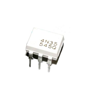 Оптопара с транзисторным выходом 4N35 DIP-6 (17999)