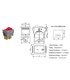 Переключатель без подсветки два положения KCD4 250V 16A (16380)
