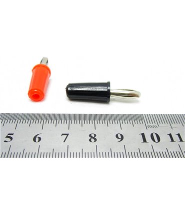 Пара бананов бананы красный и черный banana 4мм (16092)