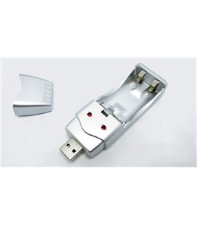 Зарядное устройство USB Charger аккумуляторов Ni-MH AA AAA (14625)