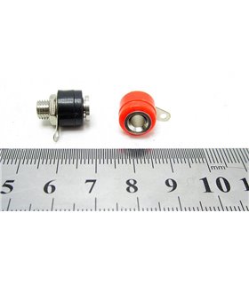 Медный разъем под банан пара клемм 4мм 312 2шт (16095)