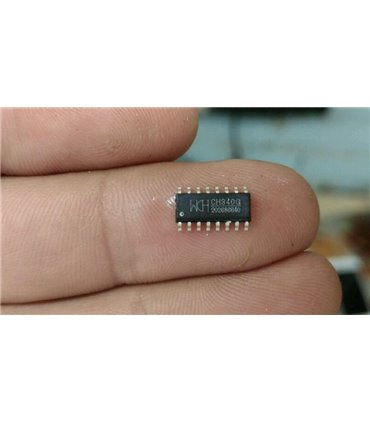 Микросхема CH340G CH340 SOP16 USB конвертер для Arduino (14816)