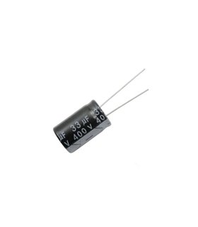 Конденсатор электролитический 400V 33uF (12650) Конденсатор электролитический 400V 33uF (12650)