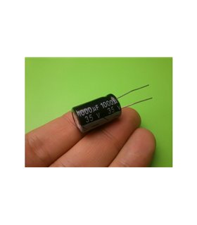 Конденсатор электролитический 35V 1000uF (11039) Конденсатор электролитический 35V 1000uF (11039)