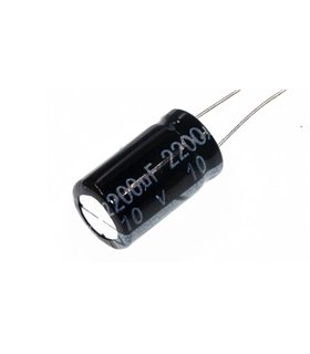 Конденсатор электролитический 10V 2200uF (12858) Конденсатор электролитический 10V 2200uF (12858)