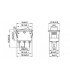 Переключатель две позиции KCD11 10*15мм 3A 250V три контакта (16039)