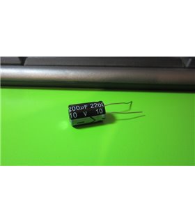 Конденсатор электролитический 10V 2200uF (12858) Конденсатор электролитический 10V 2200uF (12858)
