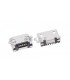 Разъем micro usb под пайку DIY (12250)