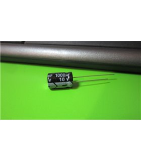 Конденсатор электролитический 10V 1000uF (12857) Конденсатор электролитический 10V 1000uF (12857)