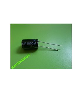 Конденсатор электролитический 1000uF 16V (10518) Конденсатор электролитический 1000uF 16V (10518)