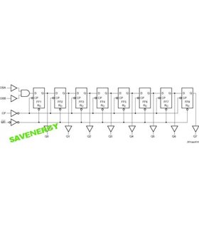 Регистр сдвиговый 8 бит 74HC164D SOP (10303) Регистр сдвиговый 8 бит 74HC164D SOP (10303)