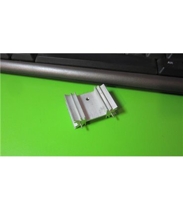 Радиатор алюминиевый 34*12*25мм (12578)