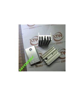 Радиатор алюминиевый 21х15х10мм TO-220 (10601)