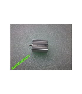 Радиатор алюминиевый 21х15х10мм TO-220 (10601)