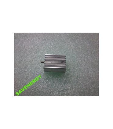 Радиатор алюминиевый 21х15х10мм TO-220 (10601)