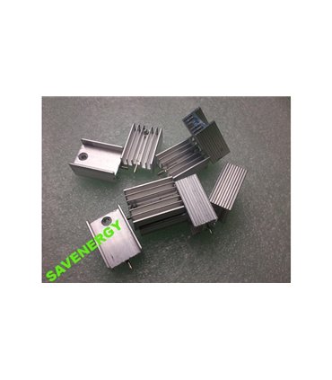 Радиатор алюминиевый 21х15х10мм TO-220 (10601)