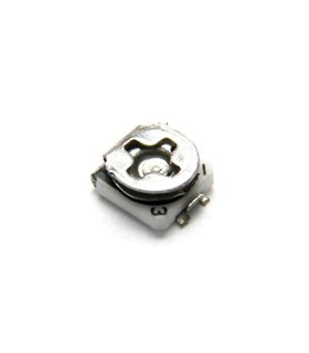 Потенциометр подстроечный резистор 500Om 3*3mm (12758) Потенциометр подстроечный резистор 500Om 3*3mm (12758)