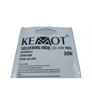 Паяльник Kemot ZD-22 LUT0018-1 220V 30W (18993)