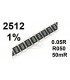 Резистор шунт SMD 2512 0.05R R050 50mR 50мОм 1% 1W (15437)