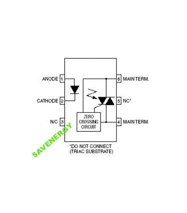 Оптрон MOC3063 (10330)