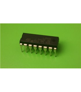 Микросхема драйвера двигателей L293B DIP16 (10233) Микросхема драйвера двигателей L293B DIP16 (10233)