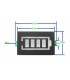 Индикатор заряда литиевой батареи Li-Ion 7S 24V 29.4V (16316)