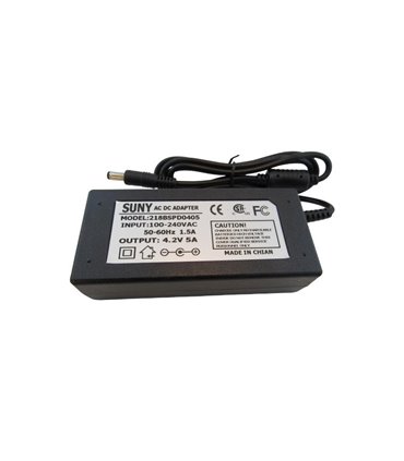 Блок питания зарядное устройство 4.2V 5A (17017)