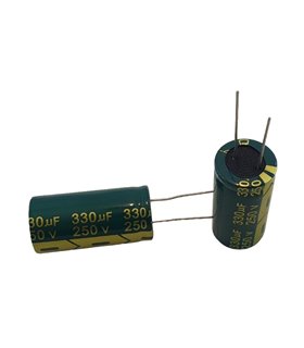 Электролитический конденсатор 250V 330uF 18*35мм (14263) Электролитический конденсатор 250V 330uF 18*35мм (14263)