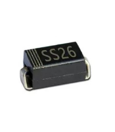 Диод Шоттки SR260 SS26 SK26 60V 2A SMA корпус 10шт (18479)