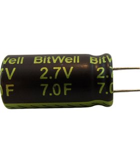 Суперконденсатор ионистор BitWell 2.7V 7F (11603)