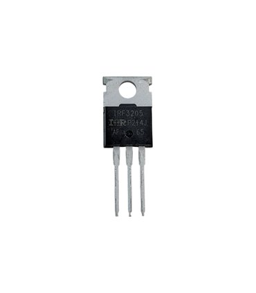Транзистор IRF3205 оригинал MOSFET N-канал 55V 110A TO220 (19200)