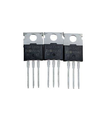 Транзистор IRF3205 оригинал MOSFET N-канал 55V 110A TO220 (19200)