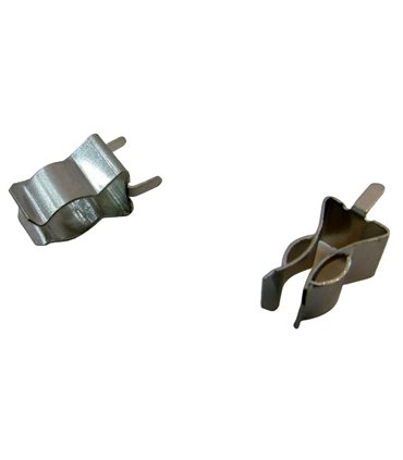 Никелированный держатель предохранителя 6*30мм (17237)