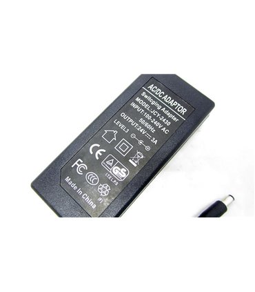 Блок питания DC 24V 3A штекер 5.5*2.1 с индикацией и кабелем 125*54*34мм (15982)