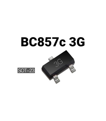 Транзистор BC857C 3G 0.1A 45V SOT23 10шт (16186)