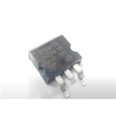 Транзистор полевой Mosfet P75NF75 B75NF75 75NF75 75V 75A TO263 (15869)