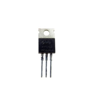 Транзистор полевой HY1707P N-ch MOSFET 80A 75V TO220 б.у оригинал (18072)