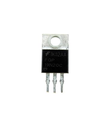 Транзистор полевой FQP19N20C 19A 200V N-ch MOSFET TO220 б.у оригинал (18075)