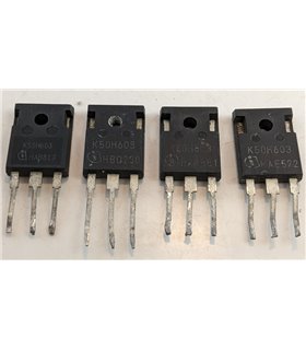 Транзистор IGBT N-Ch IKW50N60H3 K50H603 600V 50A TO-247 (19229)