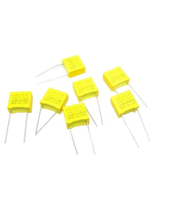Предохранительный конденсатор переменного тока x2 0.1uf 275vac 10mm 10шт (16198)