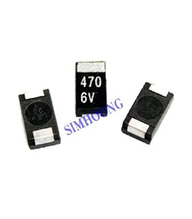Танталовый конденсатор 6V 470uF 7343 CPU (17431) Танталовый конденсатор 6V 470uF 7343 CPU (17431)