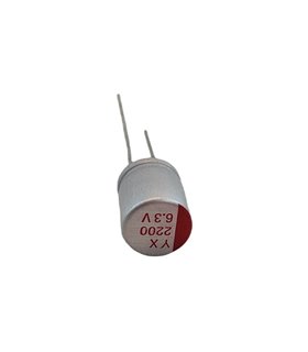 Конденсатор электролитический SMD YX 2200uF 6.3V (19425) Конденсатор электролитический SMD YX 2200uF 6.3V (19425)